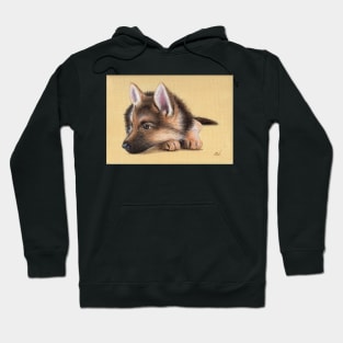 German Shepherd Puppy Hoodie